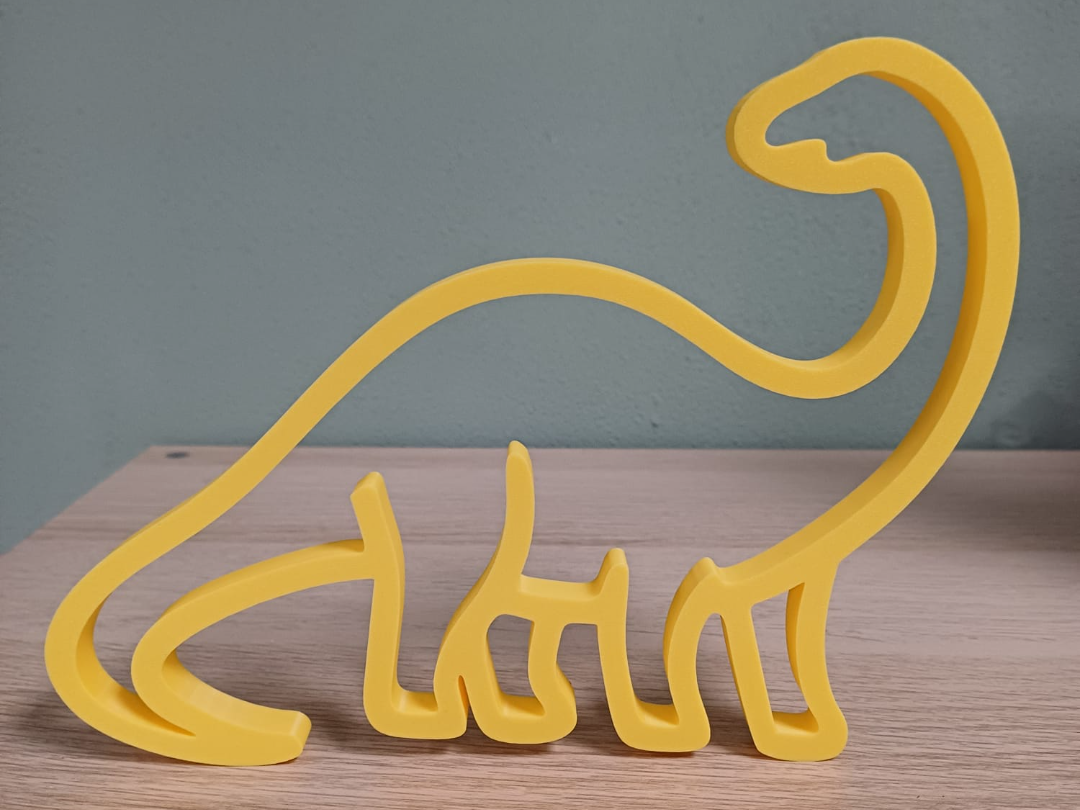 Brontosaurus silhouette