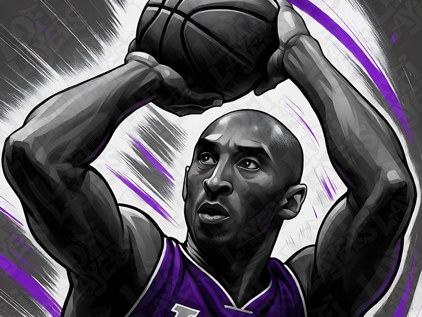 Kobe Bryant Hueforge