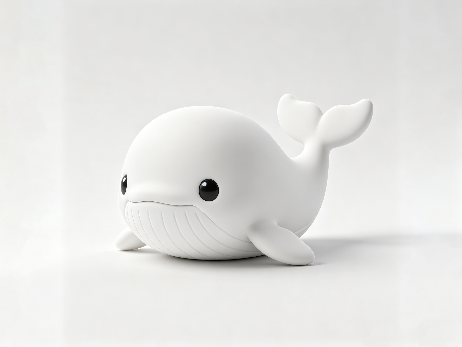 a Chibi Whale model figure