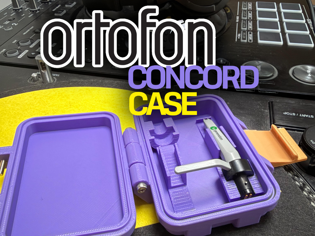 Ortofon concorde vinyl element twin flight case V2