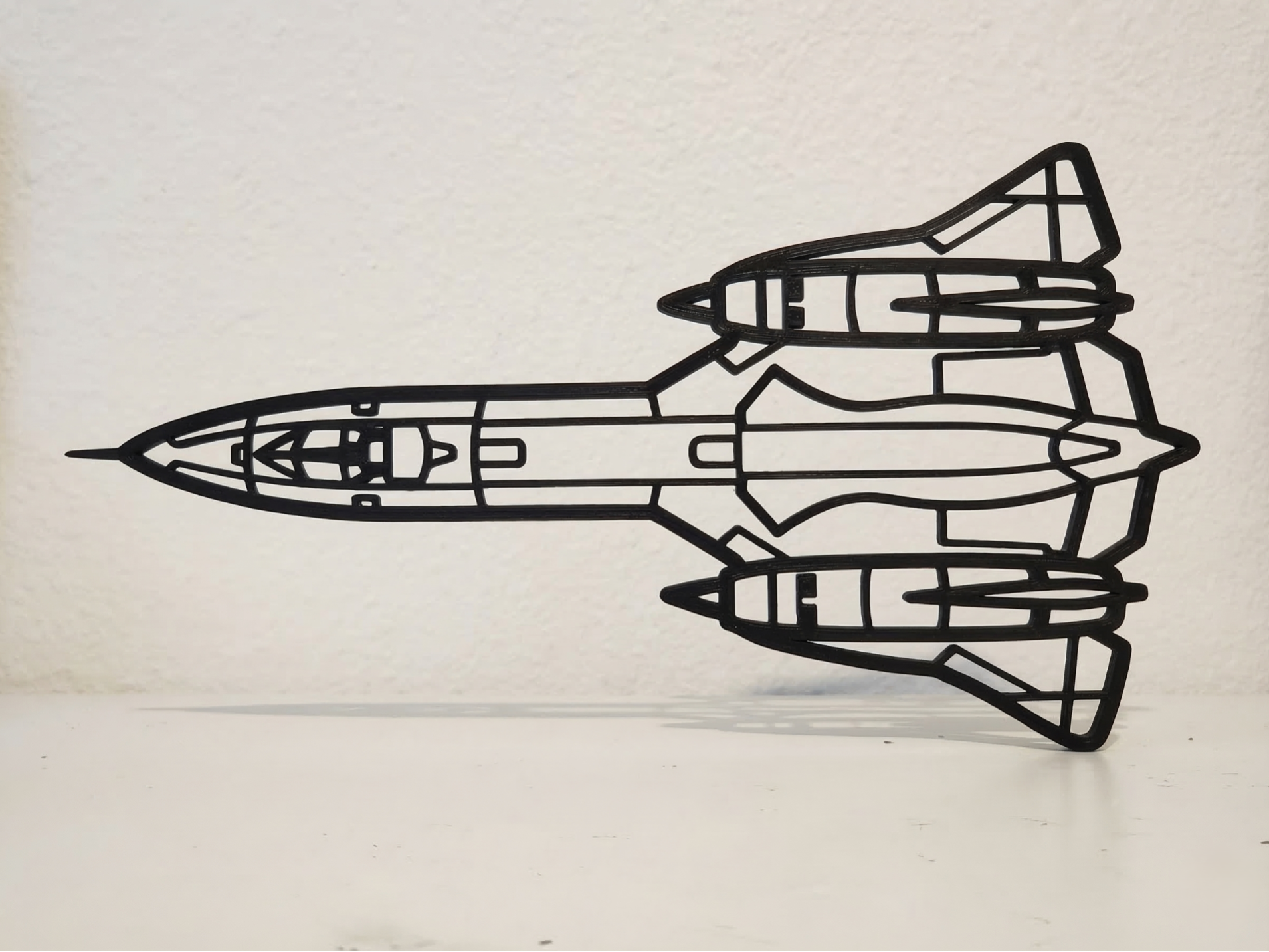 Lockheed SR71 Blackbird Wall Art