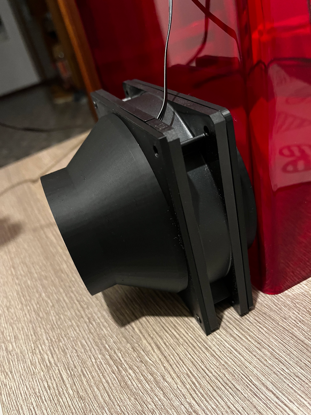 Elegoo Saturn 2 vent port to 120mm fan