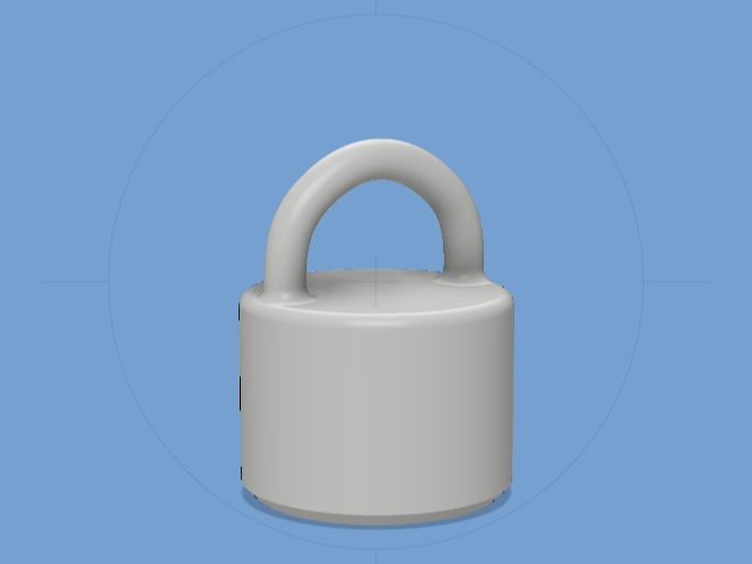 Threaded pull ring.