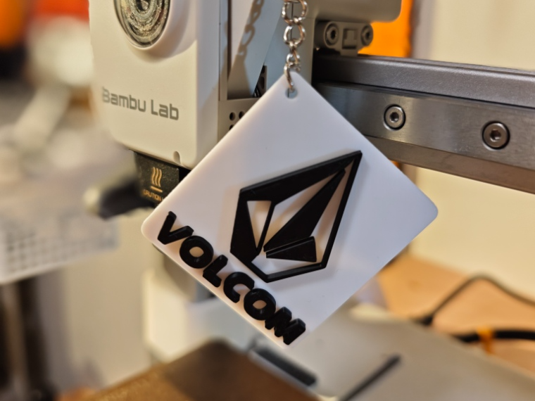 Volcom keychain