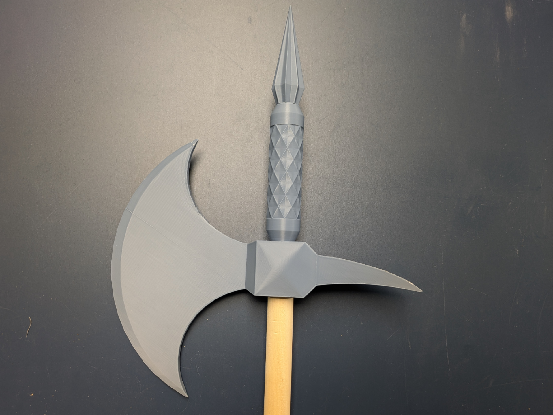Halberd Poleaxe Broom Thread Compatible