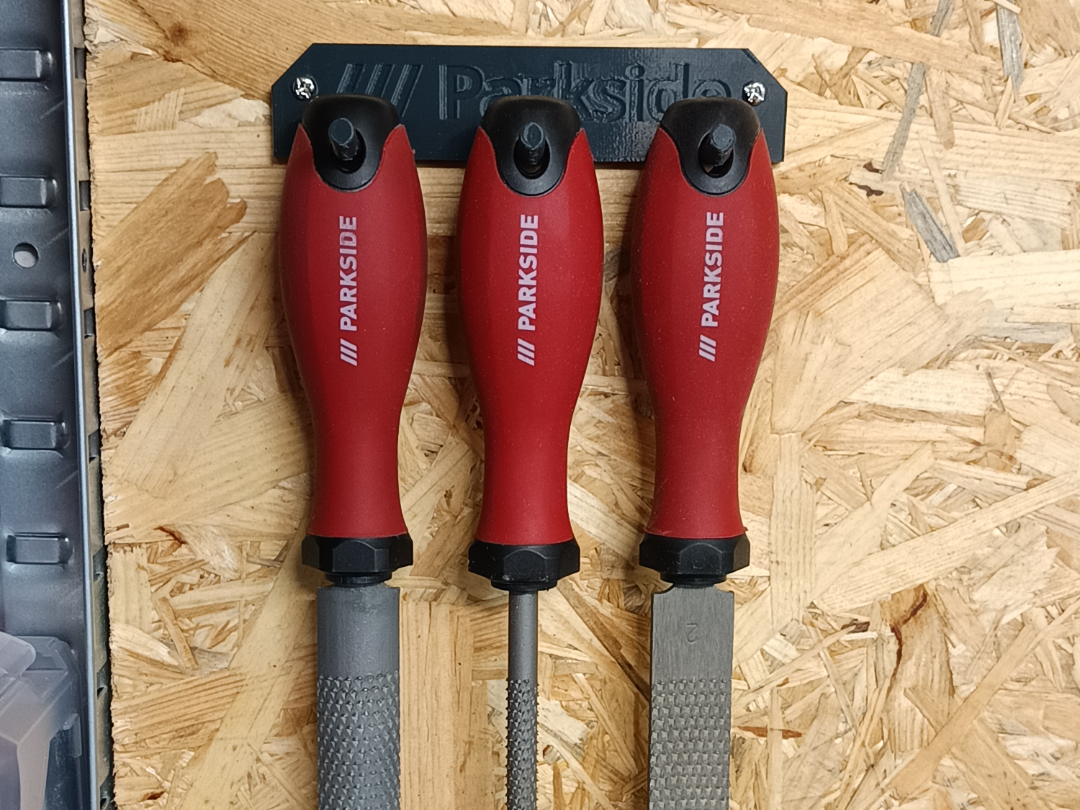 Holder for parkside wood file