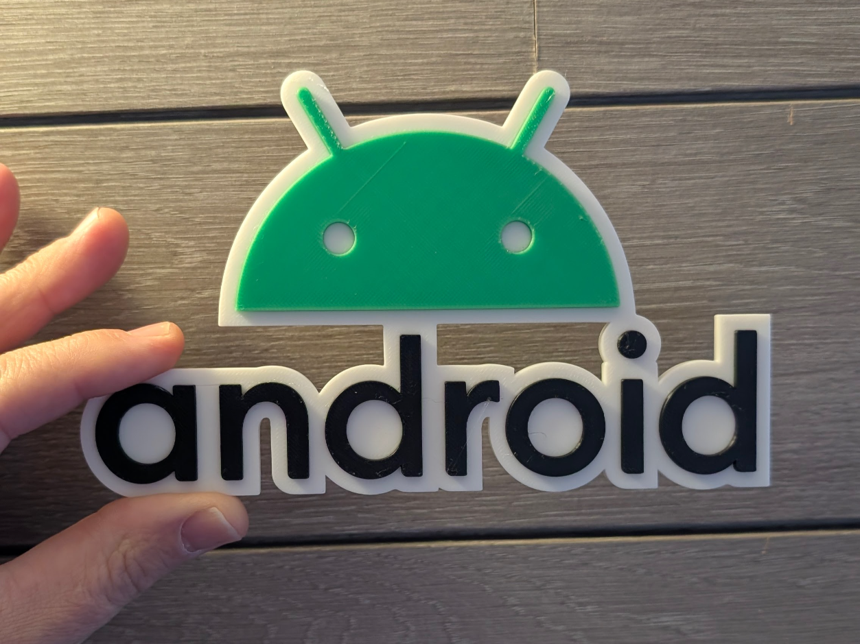 Google Android logo sign plaque 2-sizes