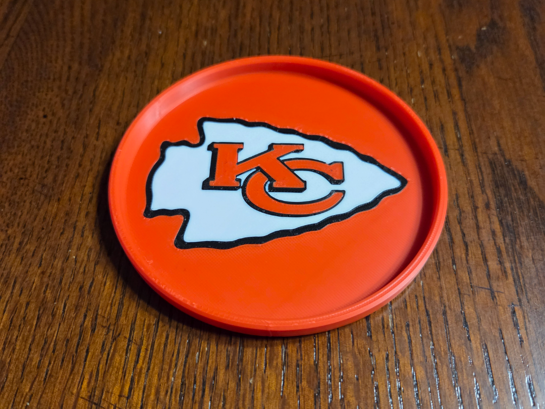 KC Chiefs Coaster