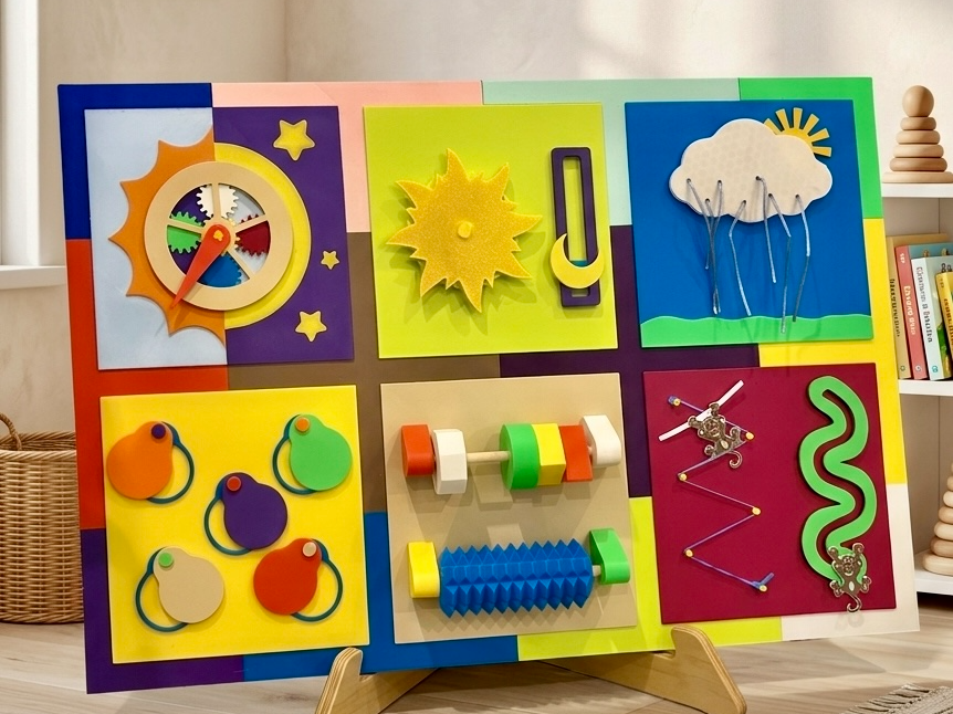 Activity board for babies V2