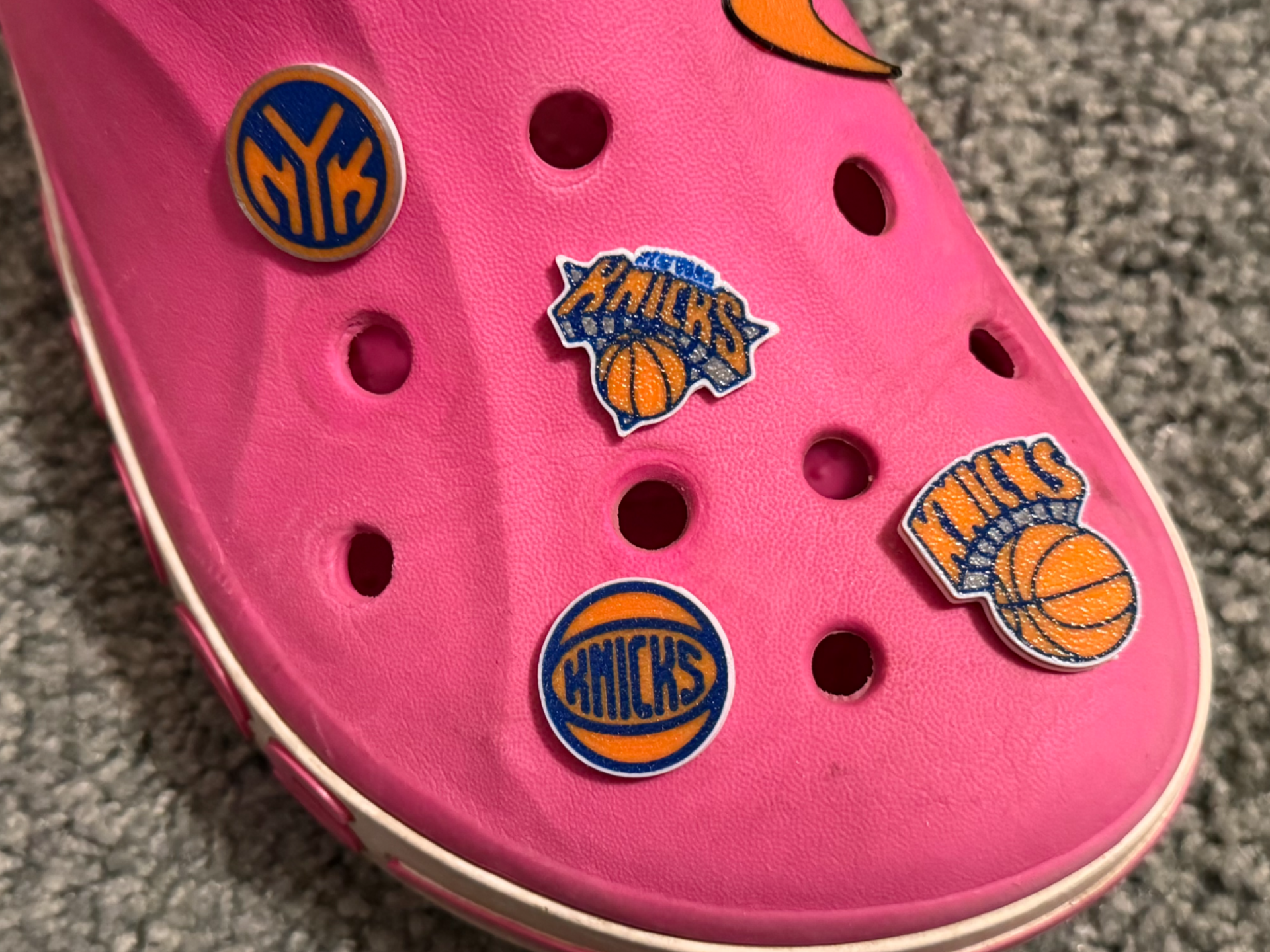 New York Knicks Croc Charms - NBA