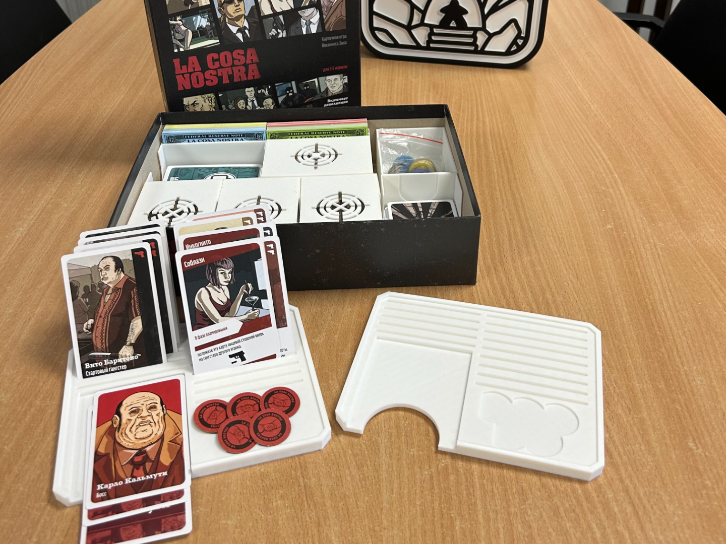 La Sosa Nostra insert and playerboard