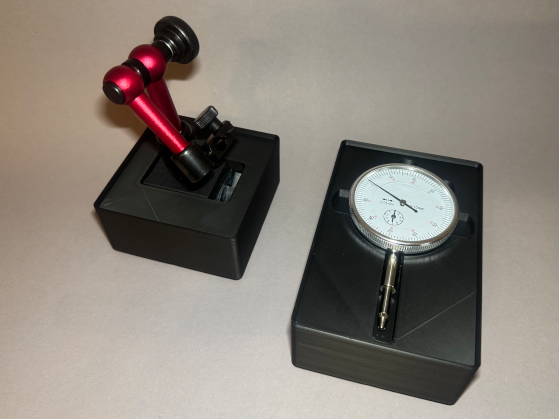 Gridfinity Dial indicator holder