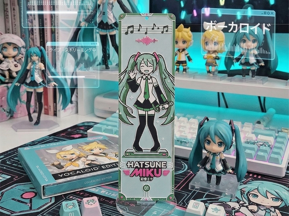Hatsune Miku Marcapaginas 4 colores