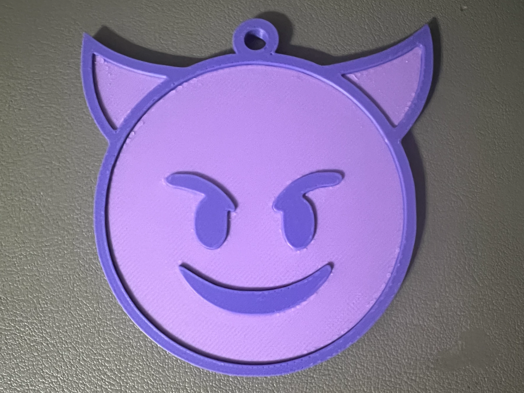 Evil Emoji Keychain