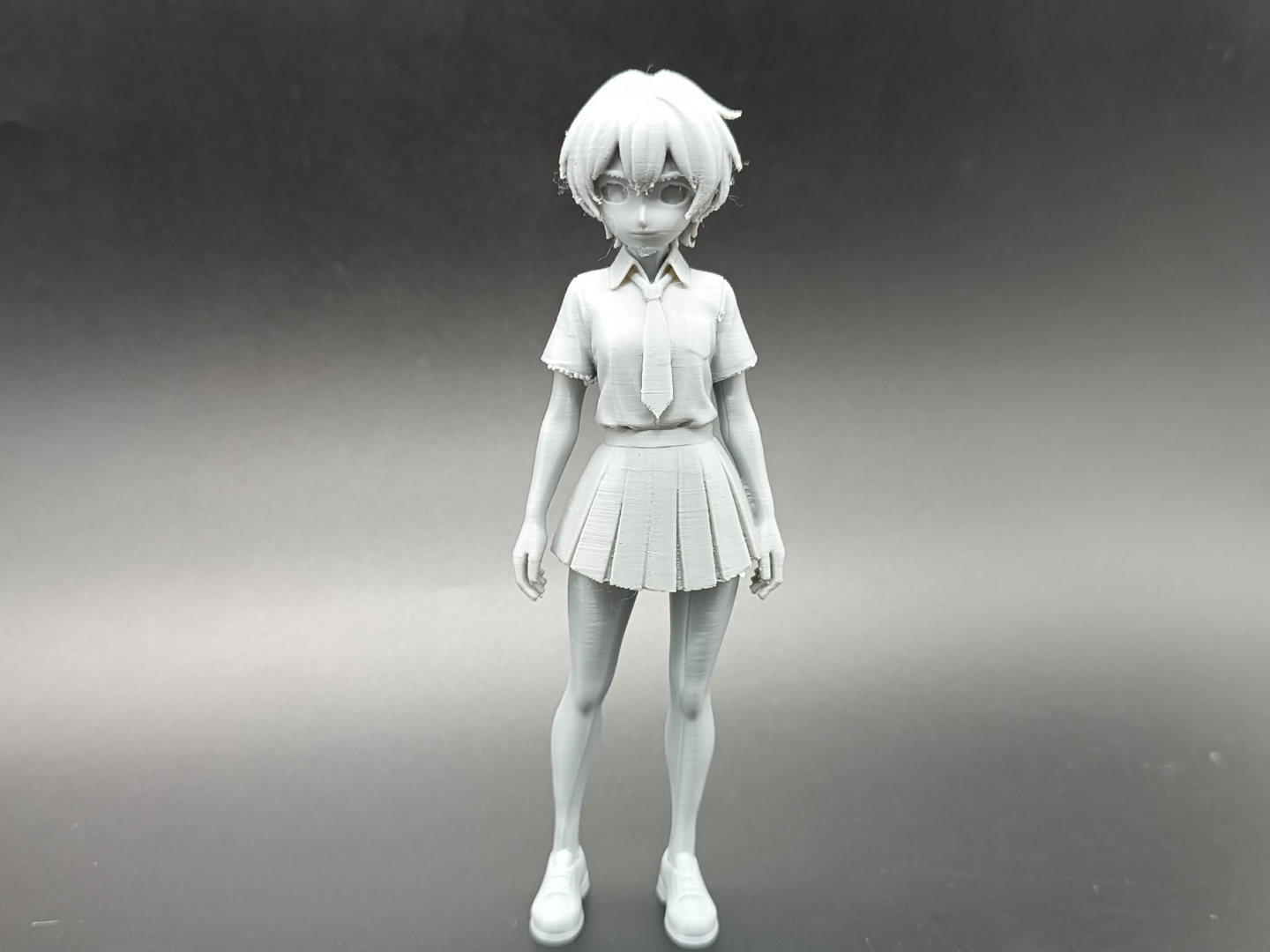 Cute Anime Schoolgirl - Kawaii Figurine