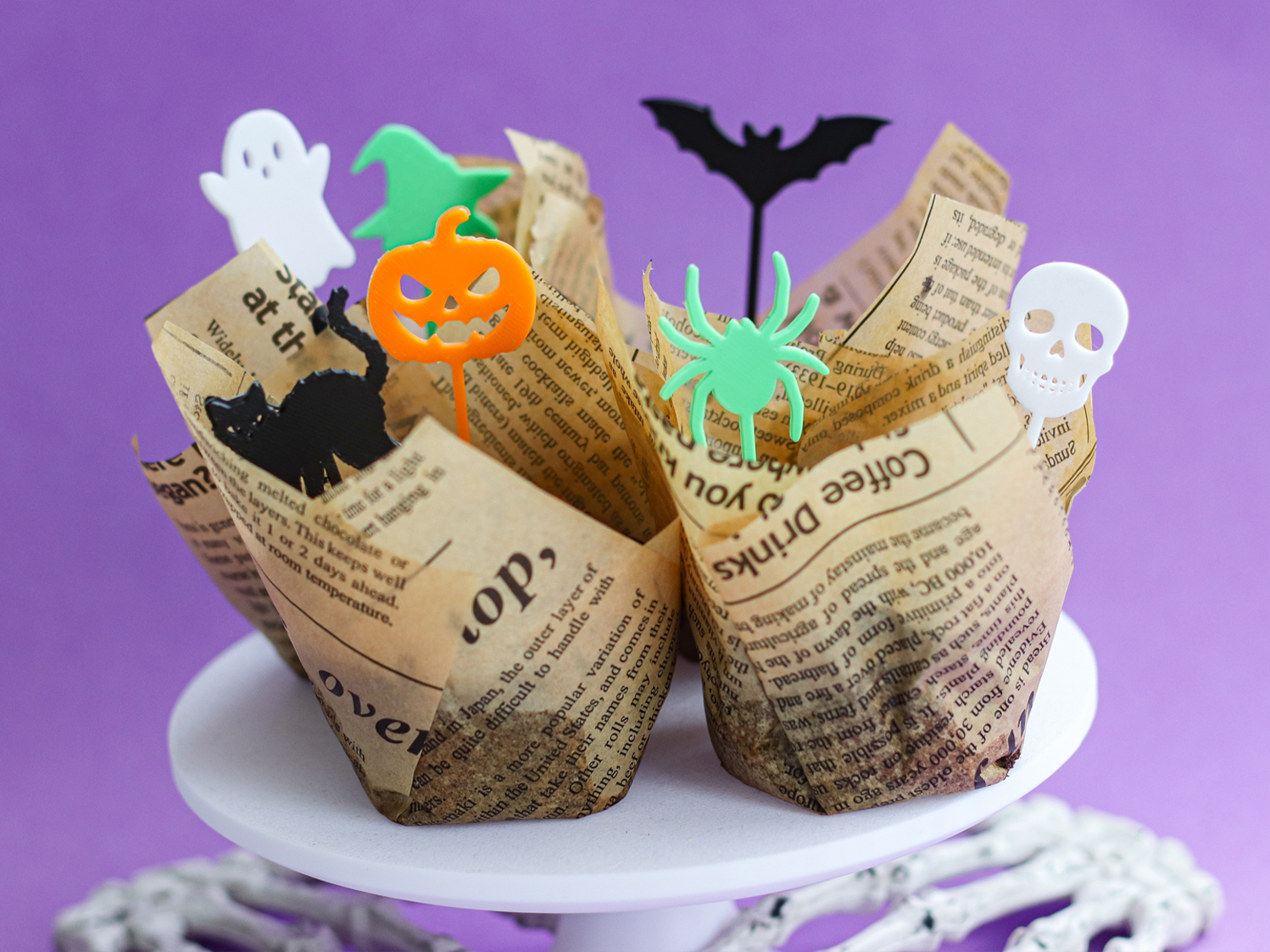 Halloween Mini Cake Topper Dekoration