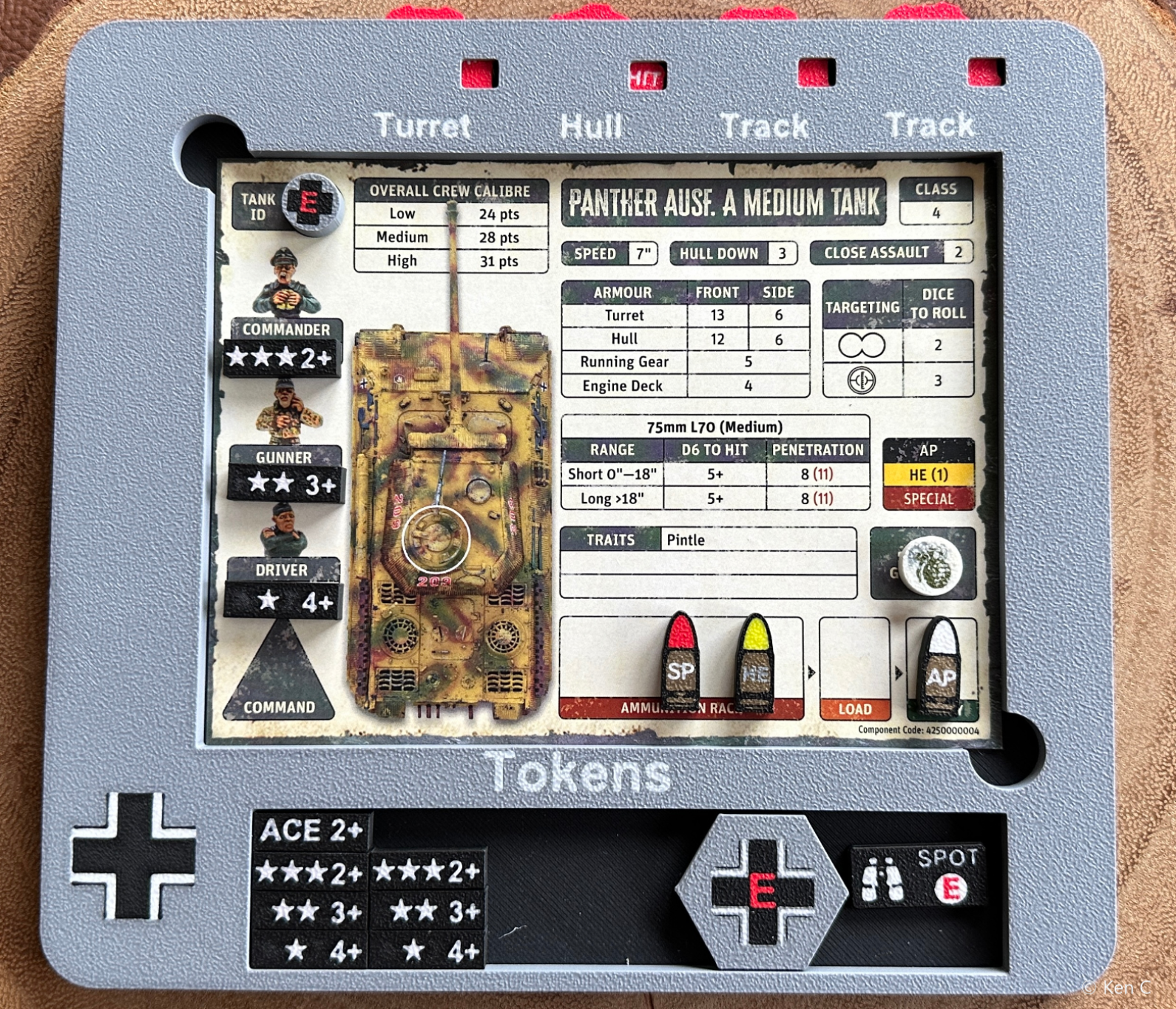 Achtung Panzer! German Skirmish Dashboard