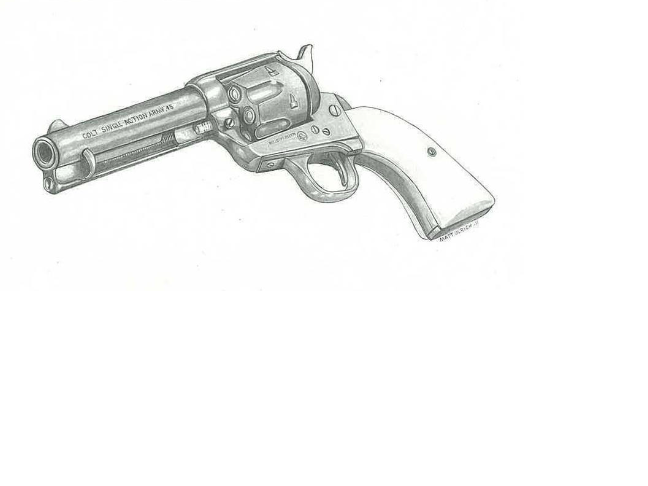 Colt Peacemaker Coaster