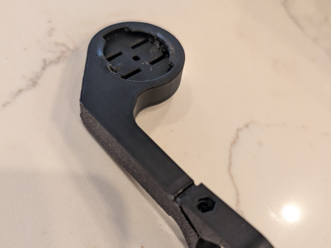 Double Universal Garmin Mount - 25mm handlebar