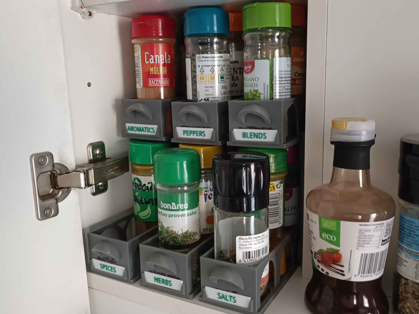 Organizador de Especias Compacto para Armario
