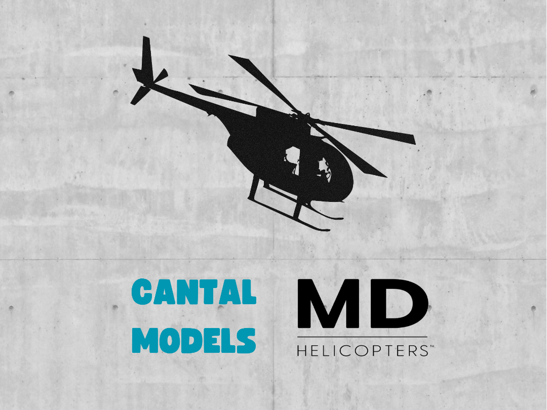 MH6 LITTLEBIRD MILITARY HELICOPTER#3 | 2D WALL ART
