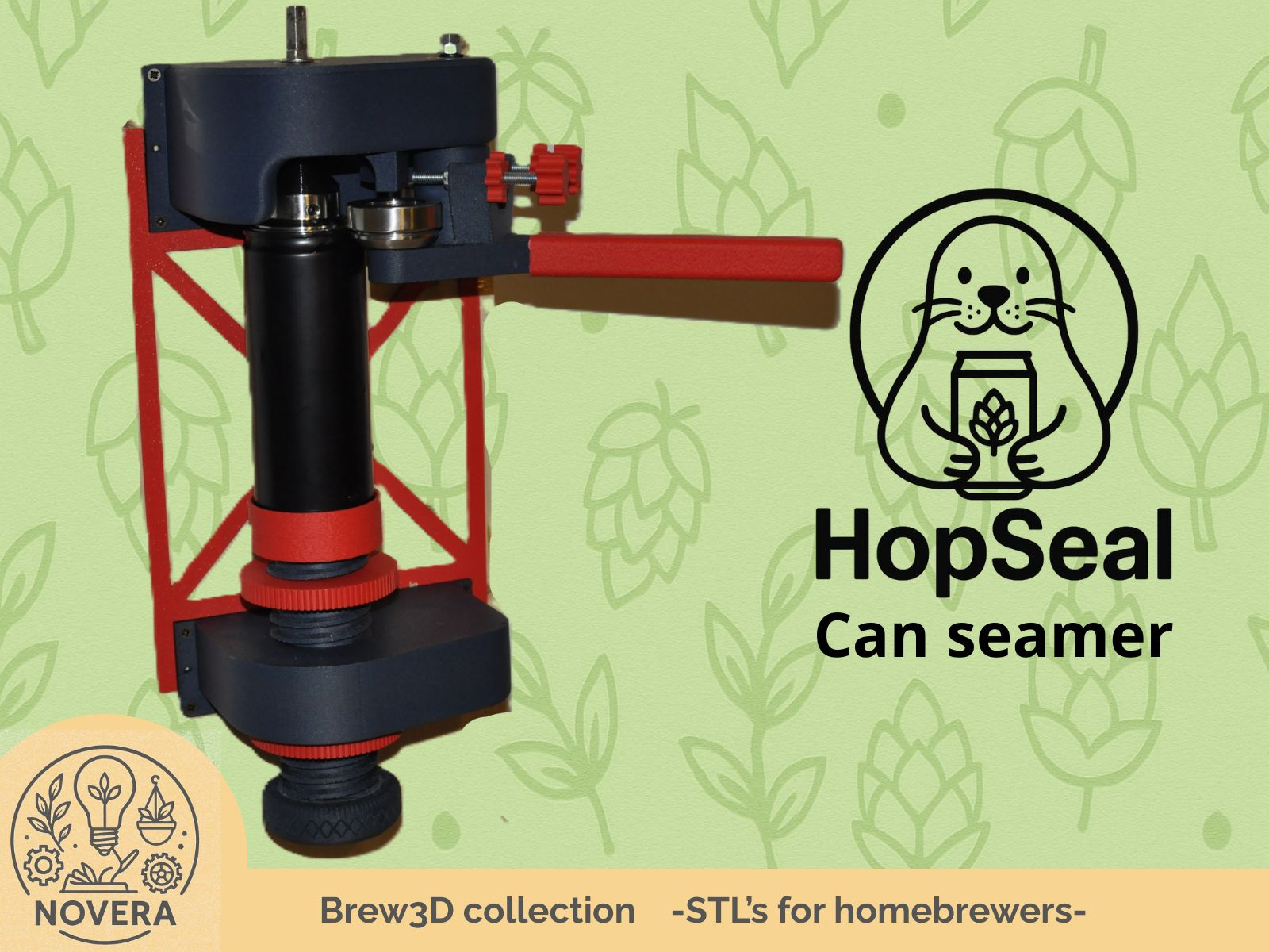 Hopseal -the 3d printed can seamer-