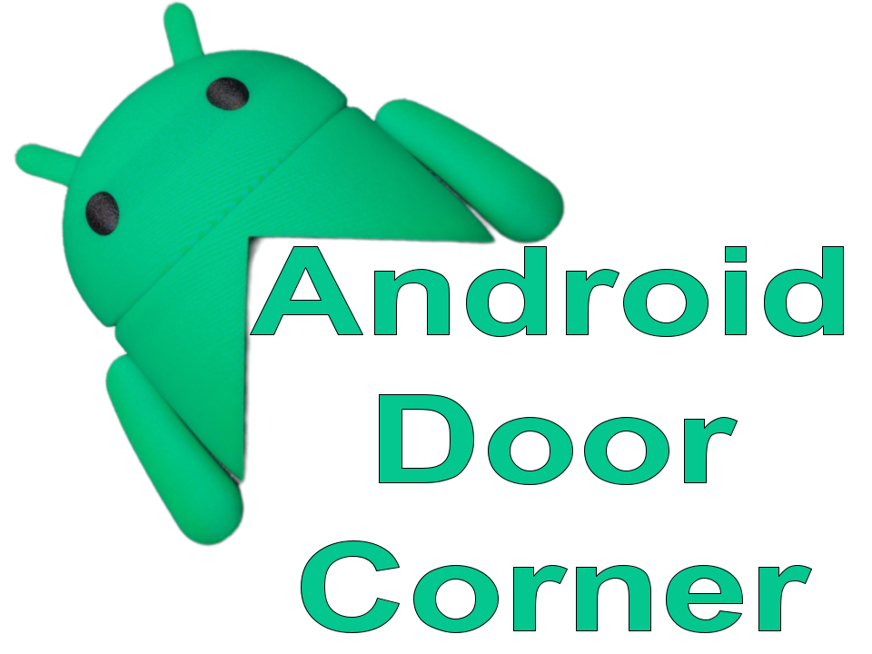 Android Bot Door Corner (Large)