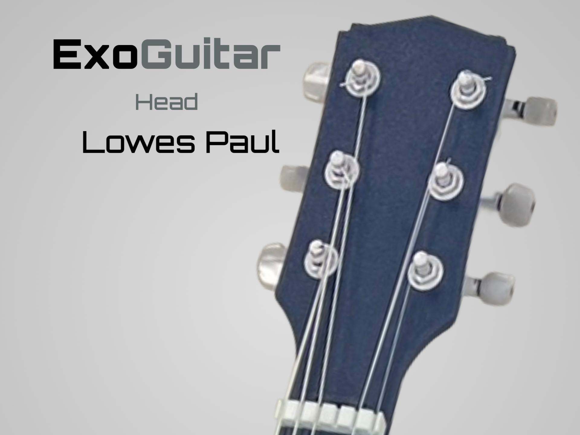ExoGuitar - Head - Lowes Paul