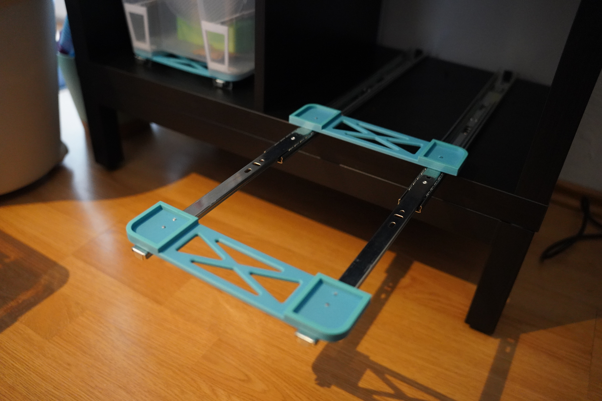 Slide out filament box plate - Ikea Samla 22l