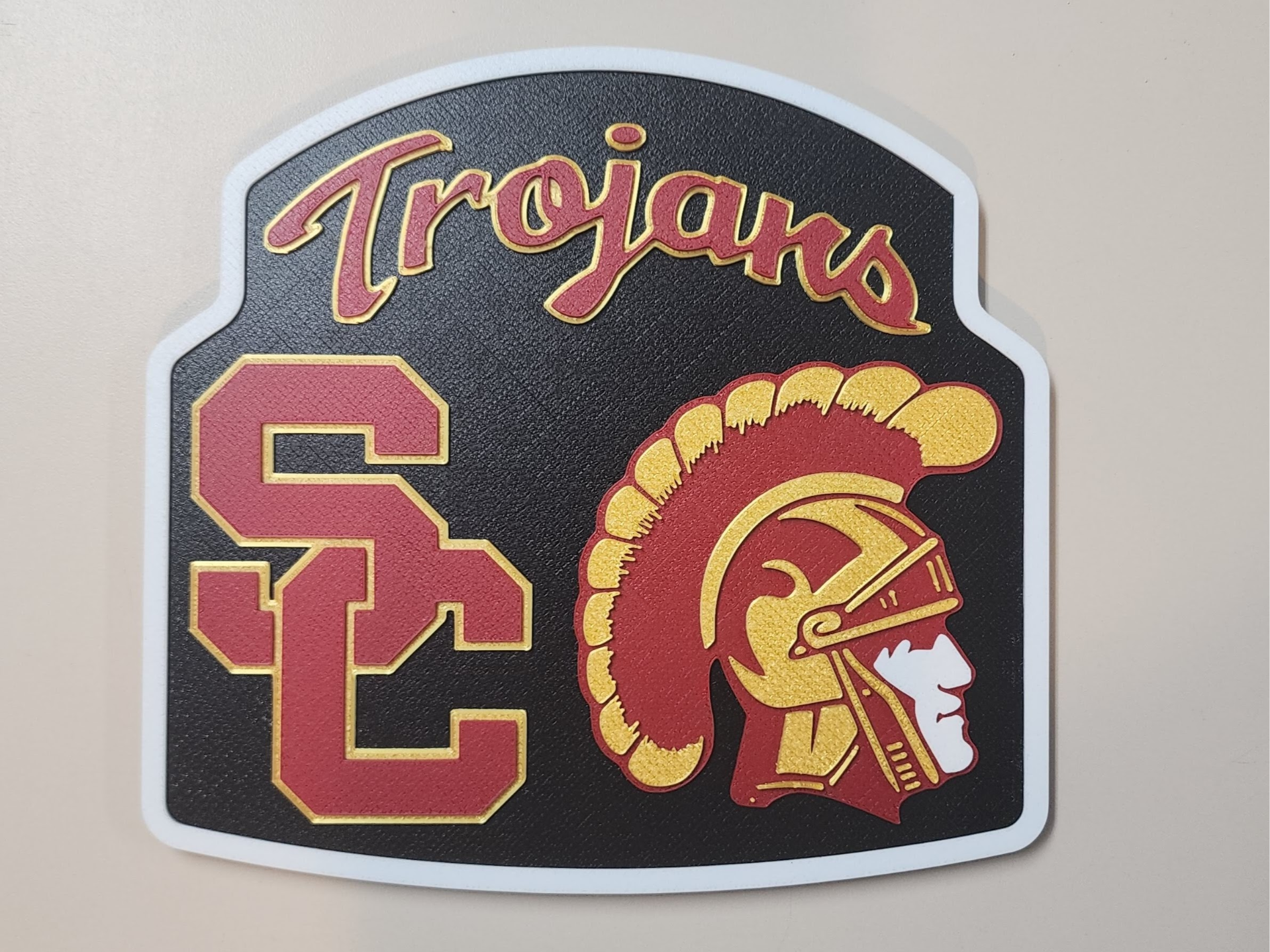 USC Logo Wall Display
