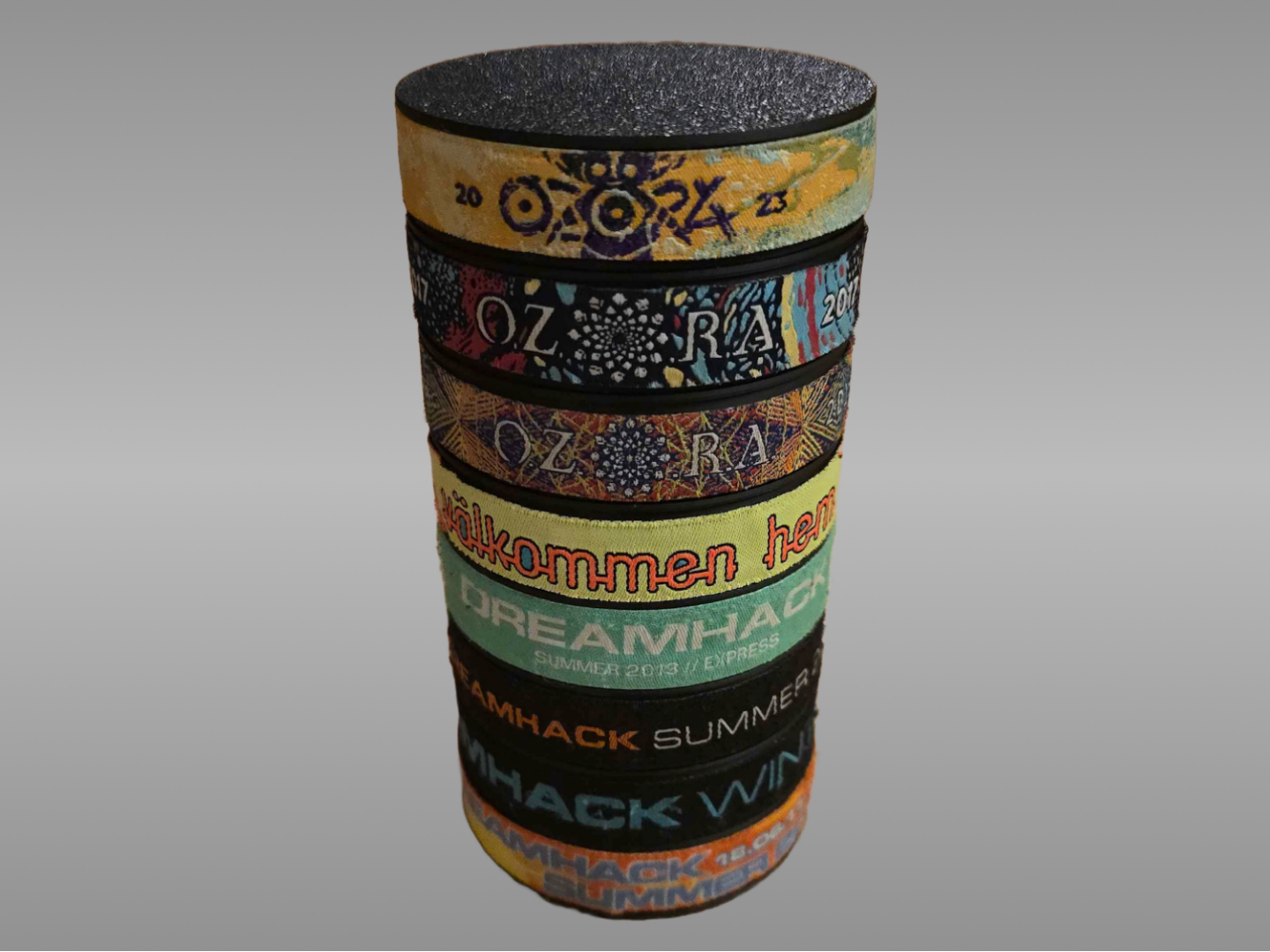 Festival Wristband Display
