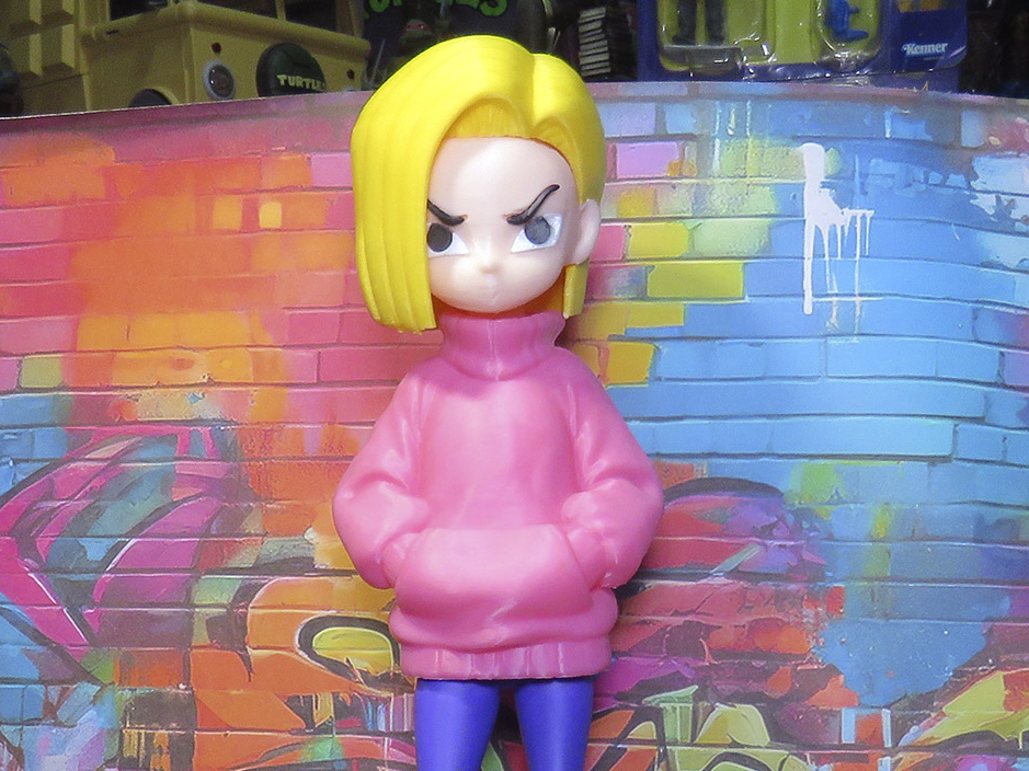 ANDROIDE 18 ESTILO URBANO