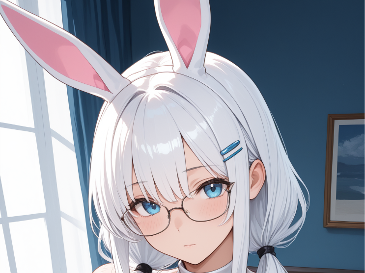 Sexy Anime Figur in Hasenoutfit