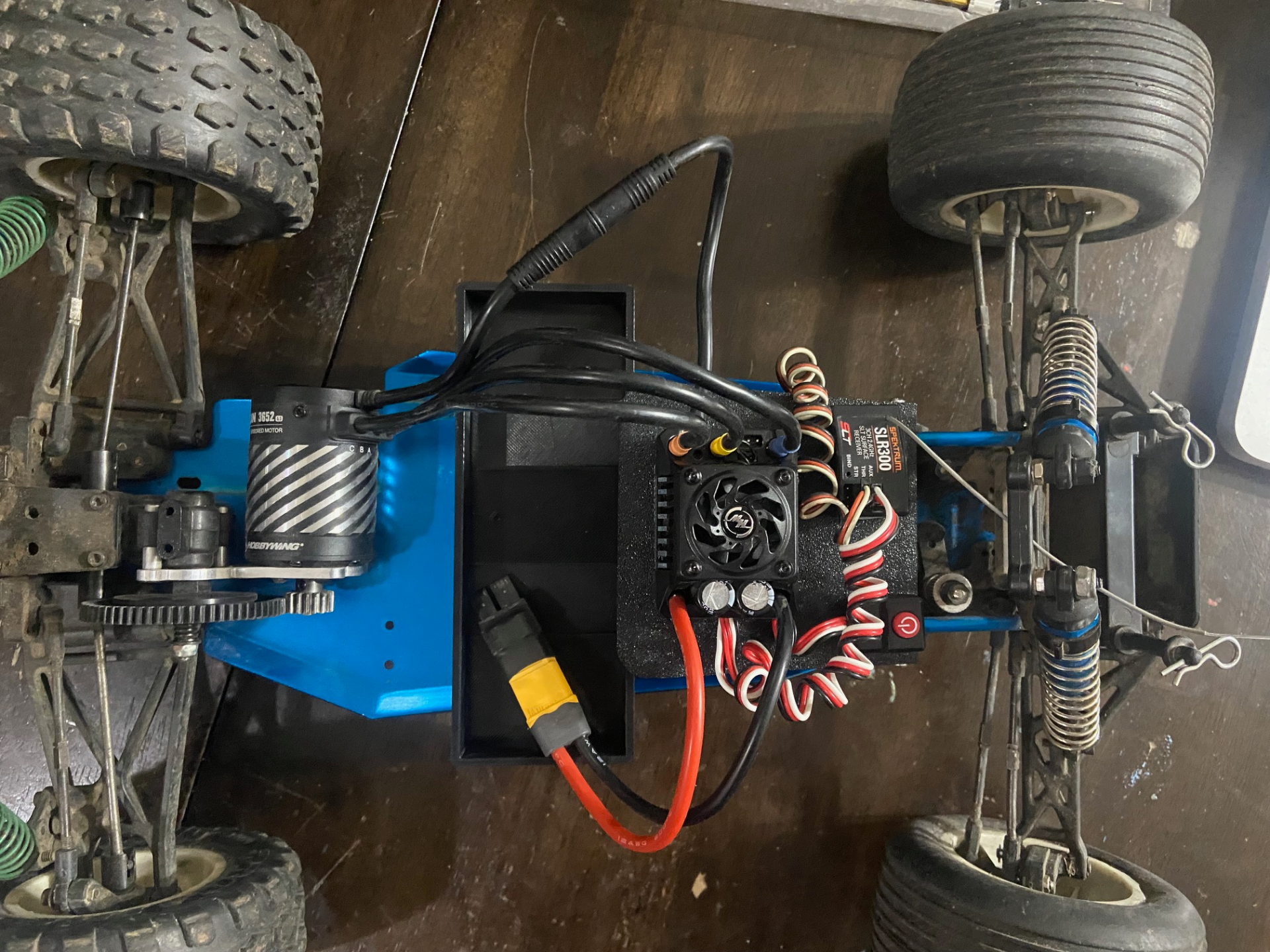 RC10GT Brushless conversion ESC mount