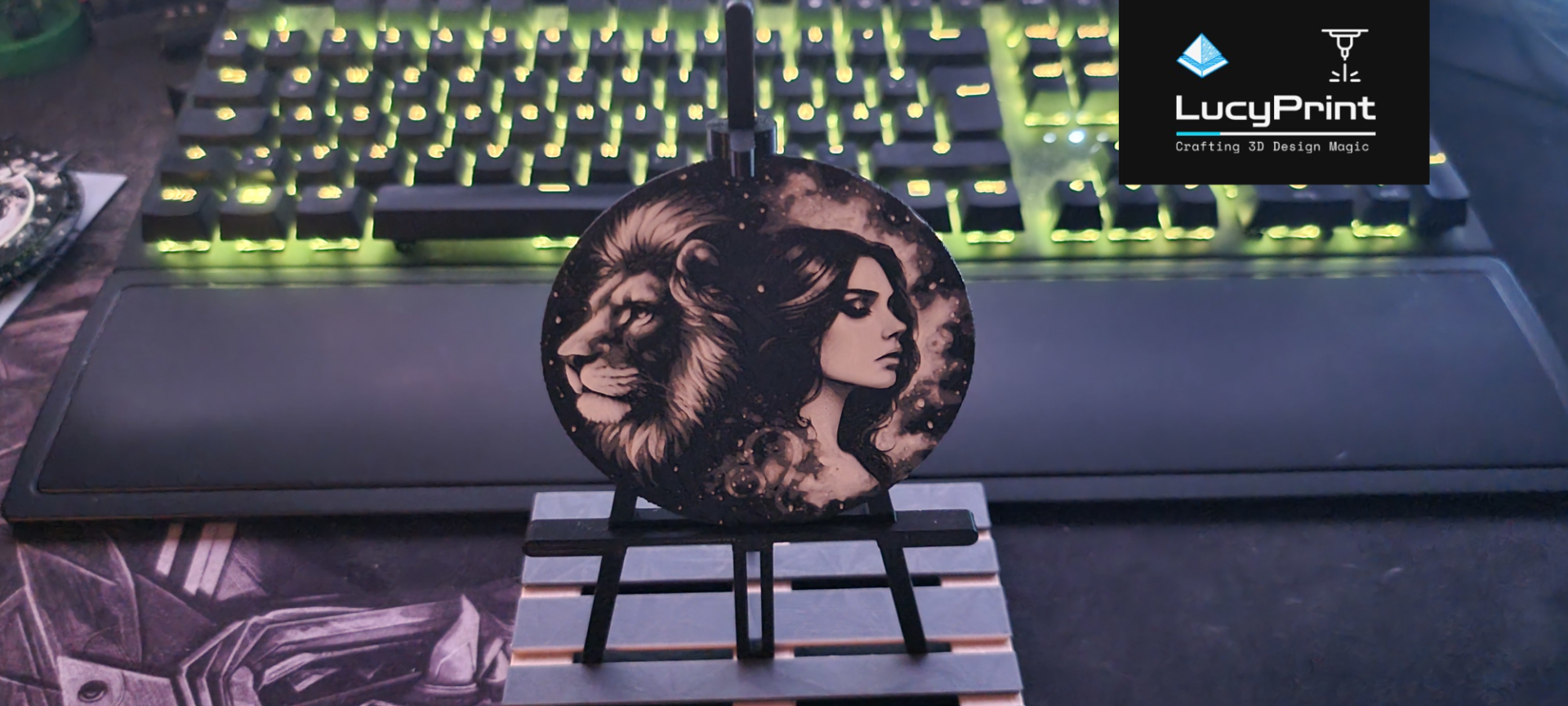 Zodiac sign Leo - HueForge