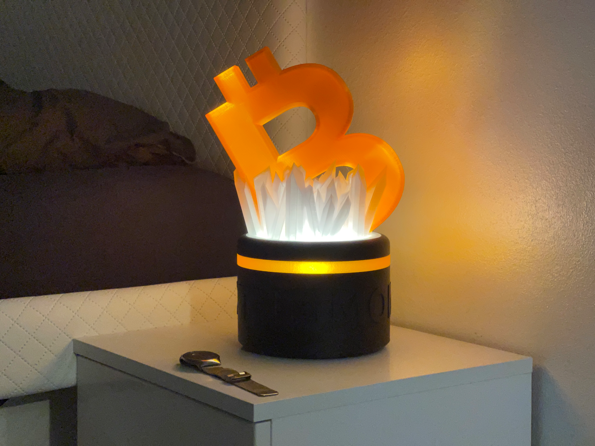 Bitcoin Lamp