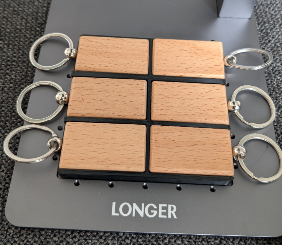 Longer Nano Jig for 30mm wooden keychains
