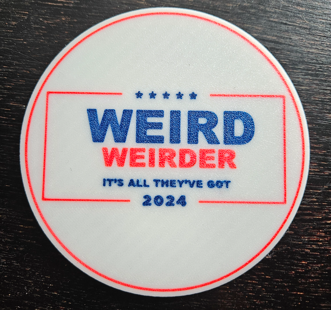 Weird.  And Weirder.