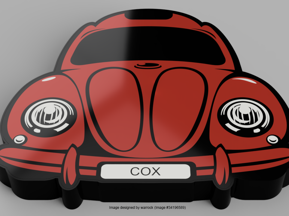 LIGHTBOX COCCINELLE "Beetle or COX"