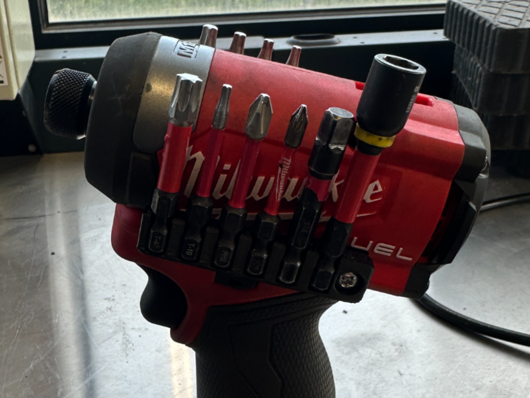 Milwaukee M12 Impact Bit Holder Left side