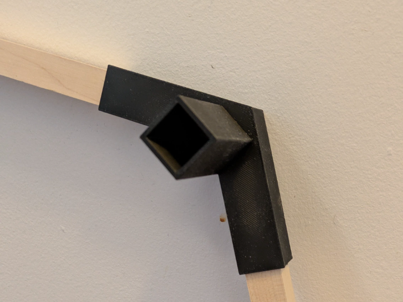 Hexagon corner bracket