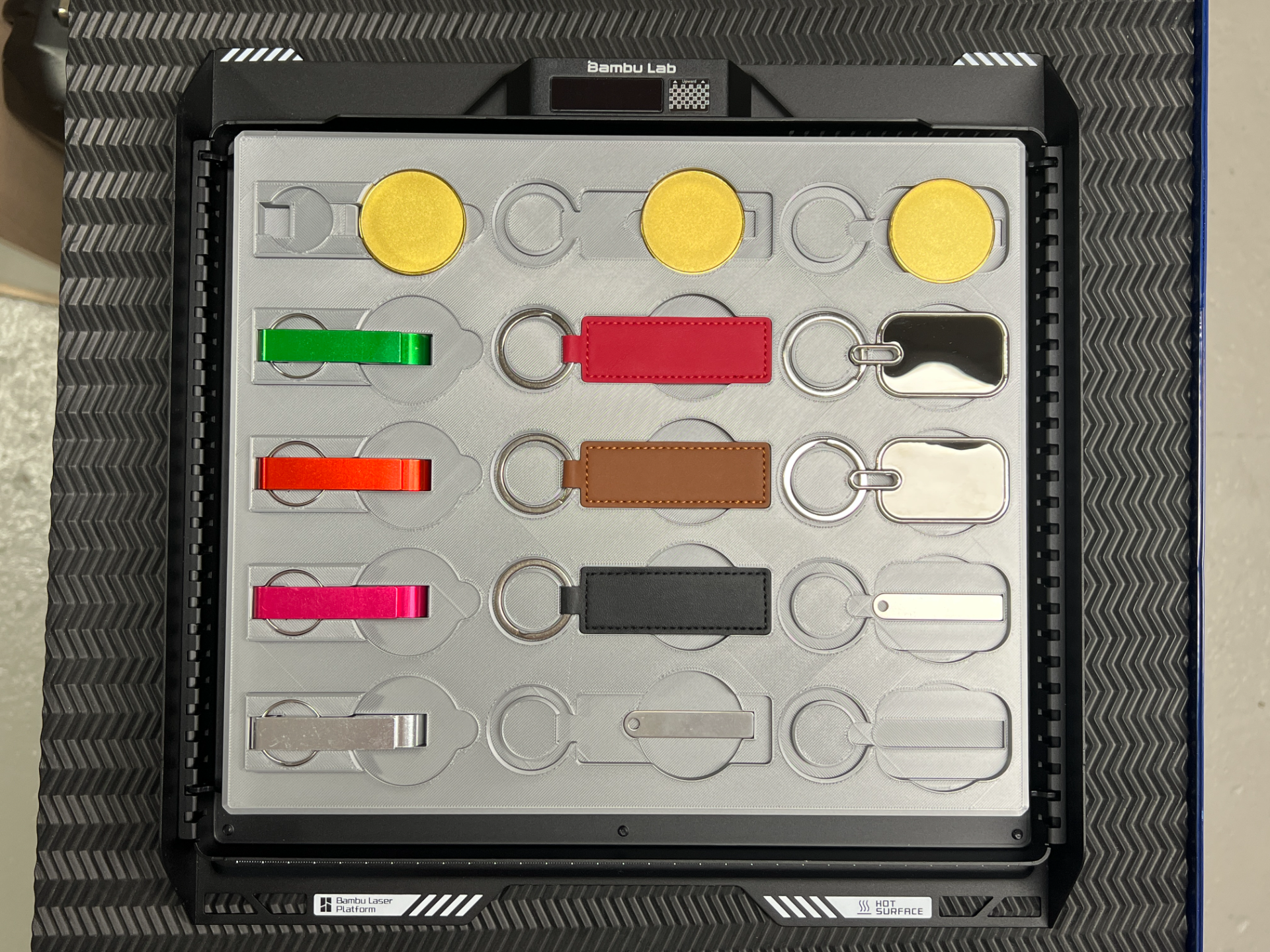 Multi-Material v2 Engraving Jig for H2D Laser