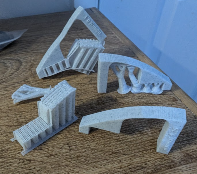 Multi Support Test - multiple supports on 1 plate