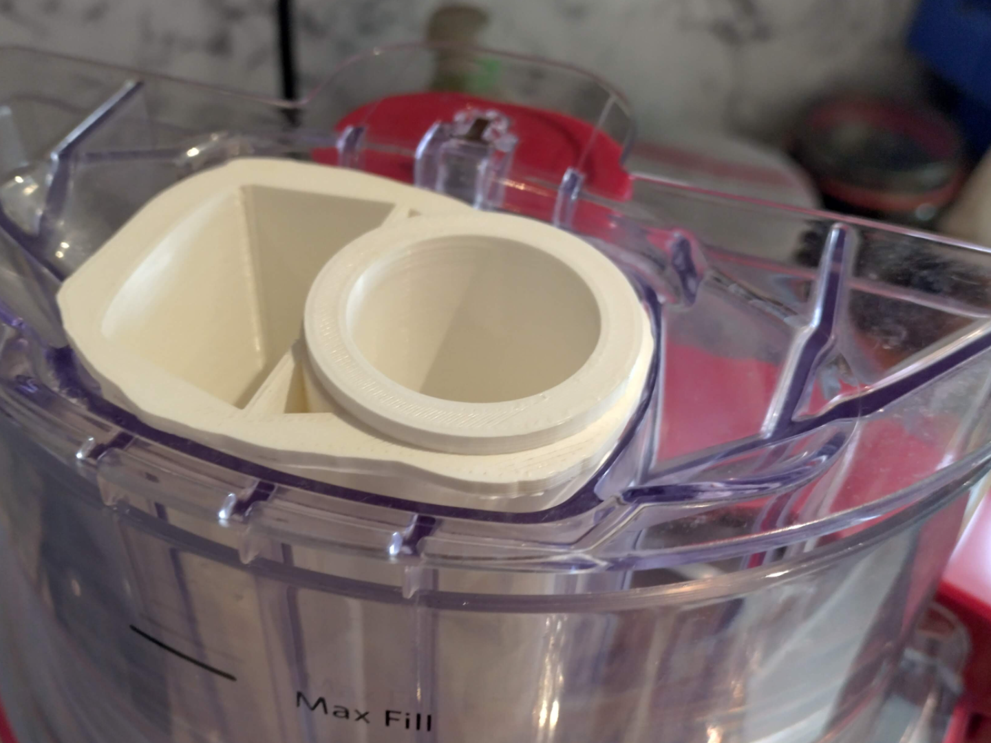Kitchen Aid food pusher replacement