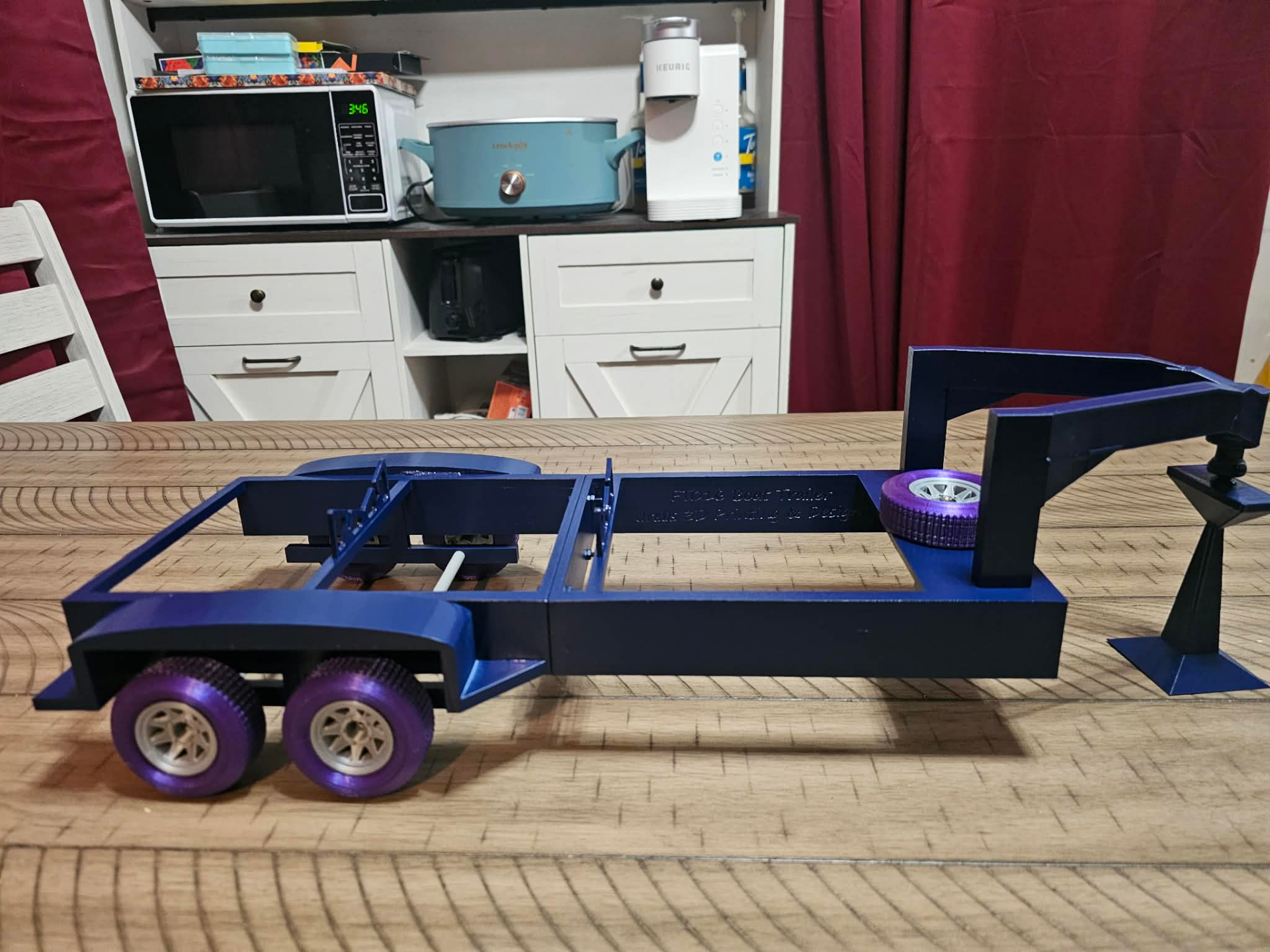 RC Trailer for FT016 Boat