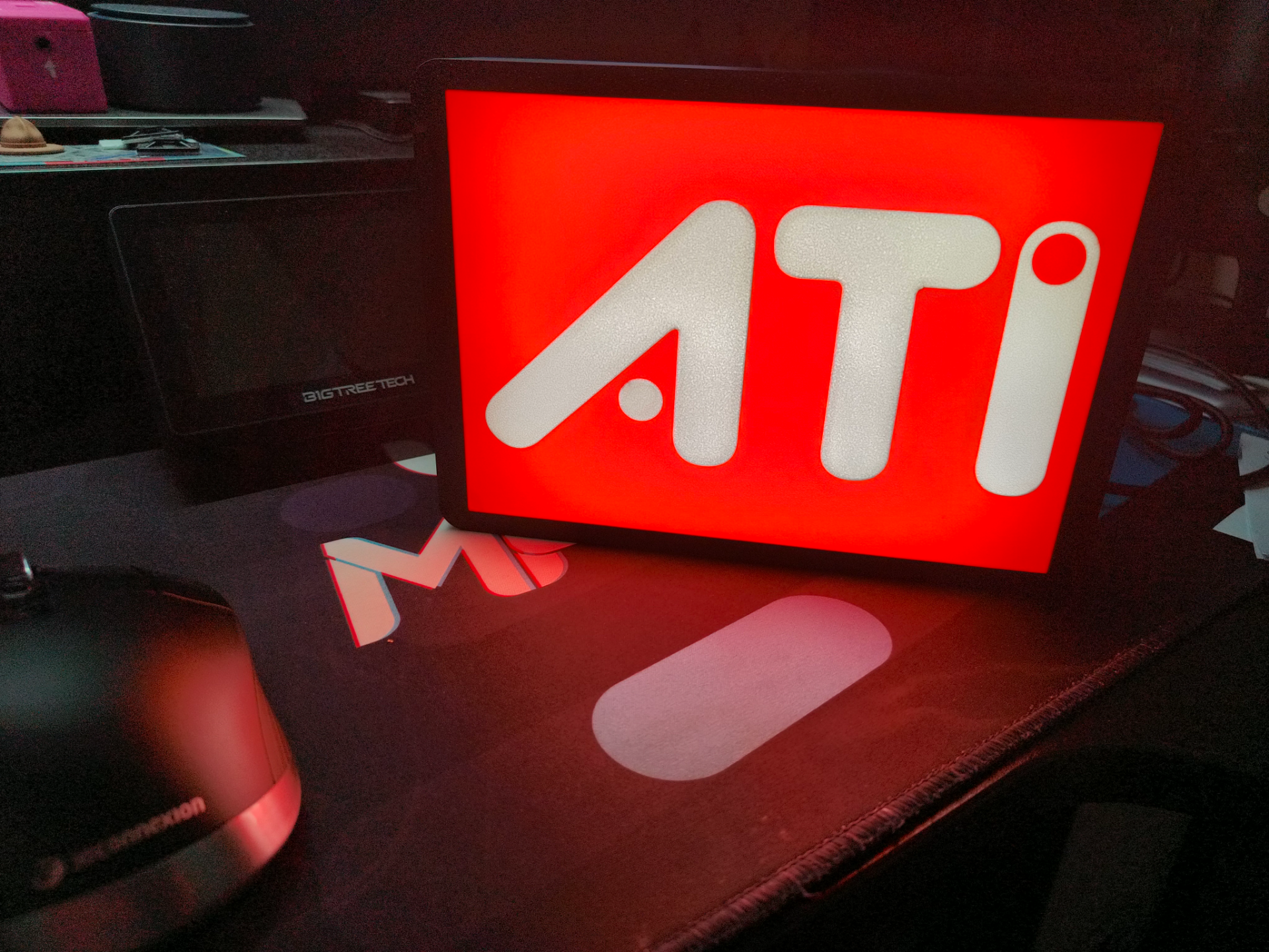 Vintage ATI Logo USB powered Lightbox