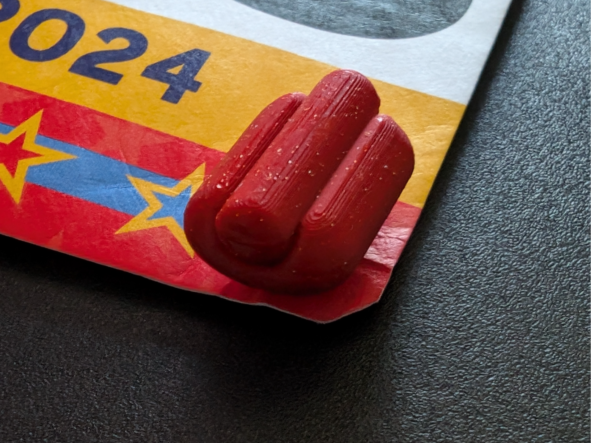 Hot dog Race Bib Holder