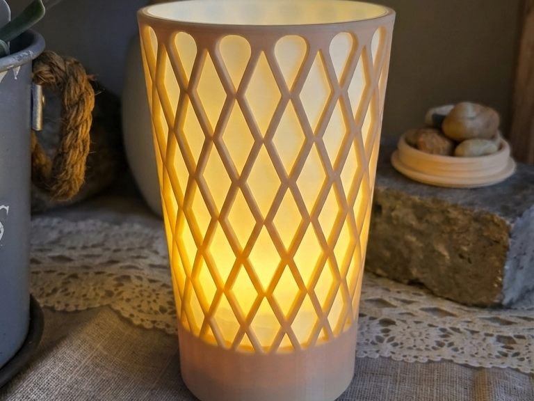Outdoor Windlicht mit Schraubsystem – beschwerbar