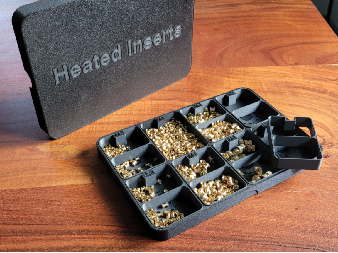 Heated Inserts Box with Modular Dividers