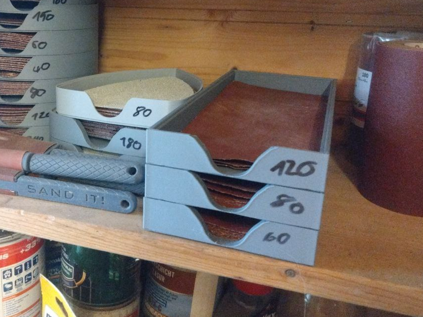 Rectangular Sanding Paper Holder